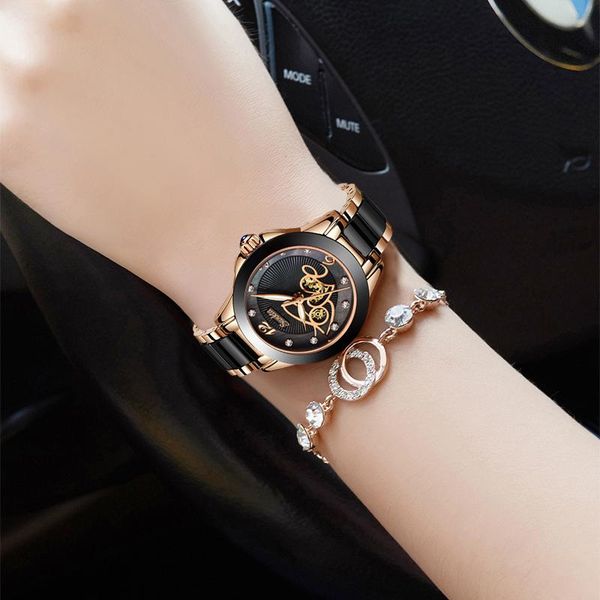 wristwatches diamond surface ceramic strap watch sunkta fashion waterproof women watches quartz relogio feminino, Slivery;brown
wristwatches diamond surface ceramic strap watch sunkta fashion waterproof women watches quartz relogio feminino, Slivery;brown