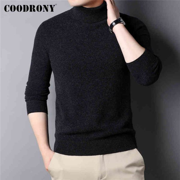 coodrony brand autumn winter thick warm turtleneck sweater 100% pure merino wool pullover men cashmere knitwear jersey c3112, Black
coodrony brand autumn winter thick warm turtleneck sweater 100% pure merino wool pullover men cashmere knitwear jersey c3112, Black