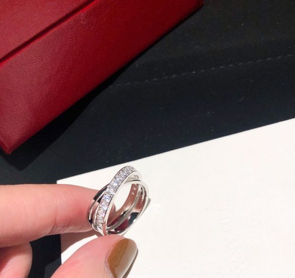 luxury designer jewelry women rings With Side Stones cart love 925 sterling silver engagement ring bague dame brand diamond anello original box gift
luxury designer jewelry women rings With Side Stones cart love 925 sterling silver engagement ring bague dame brand diamond anello original box gift