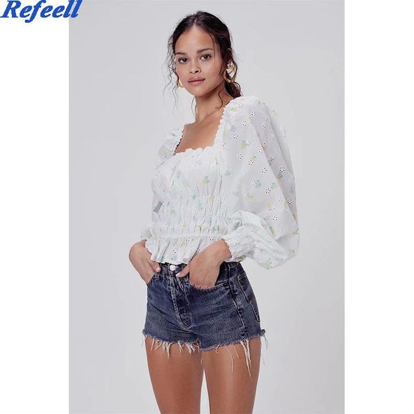 women's blouses & shirts summer women and chic mujer fashion long sleeve floral print blouse bodycon ladies shirt femme vestidos, White
women's blouses & shirts summer women and chic mujer fashion long sleeve floral print blouse bodycon ladies shirt femme vestidos, White