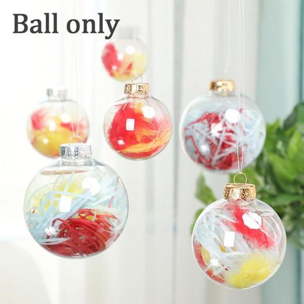 party decoration christmas tress decorations ball transparent open plastic clear bauble ornament xmas supplies round k4
party decoration christmas tress decorations ball transparent open plastic clear bauble ornament xmas supplies round k4