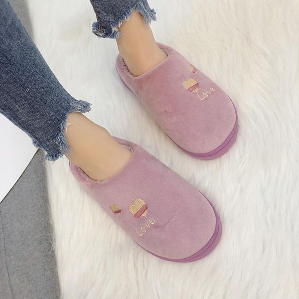 slippers casual women winter indoor furry warm fashion embroidery sweat-heart plush house shoes pantuflas invierno, Black
slippers casual women winter indoor furry warm fashion embroidery sweat-heart plush house shoes pantuflas invierno, Black