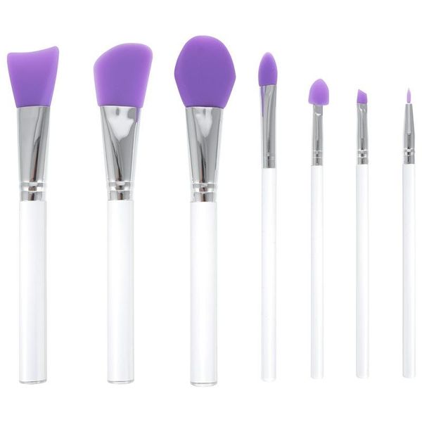makeup brushes 7pcs set cosmetic brush acrylic handle head facial mask woman 
makeup brushes 7pcs set cosmetic brush acrylic handle head facial mask woman