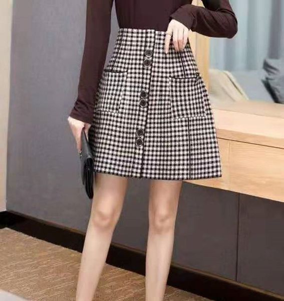 skirts 2021 autumn and winter thousand bird check high waist loose a-line knitted pleated short skirt for women, Black
skirts 2021 autumn and winter thousand bird check high waist loose a-line knitted pleated short skirt for women, Black