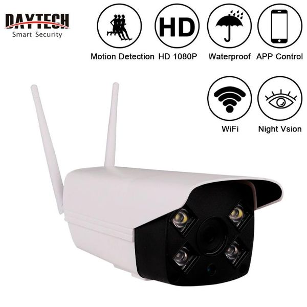 cameras daytech wireless ip outdoor camera wifi surveillance hd 720p/1080p waterproof monitor ir night vision h05
cameras daytech wireless ip outdoor camera wifi surveillance hd 720p/1080p waterproof monitor ir night vision h05