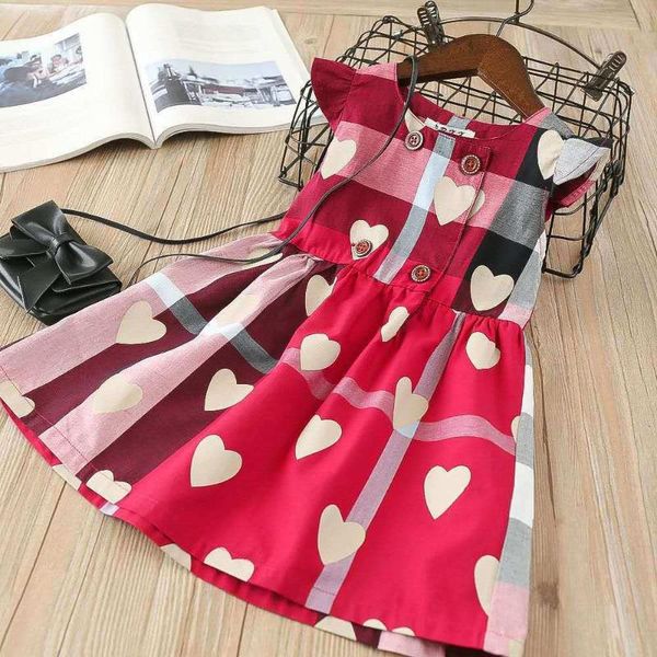 sweet kids baby girl dress love heart plaid print high-waist a-line infant party princess round neck 1-6y girl's dresses, Red;yellow
sweet kids baby girl dress love heart plaid print high-waist a-line infant party princess round neck 1-6y girl's dresses, Red;yellow