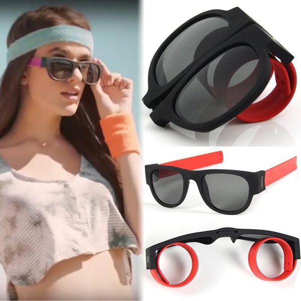 fashion sunglasses frames polarized men ring slap folding sun glasses for women wristband outdoor riding sunglass, Black
fashion sunglasses frames polarized men ring slap folding sun glasses for women wristband outdoor riding sunglass, Black