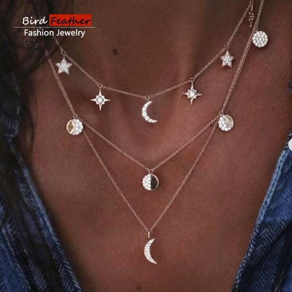chokers gold color choker necklace for women moon star circle pendant chain necklaces & pendants lace velvet fashion jewelry, Golden;silver
chokers gold color choker necklace for women moon star circle pendant chain necklaces & pendants lace velvet fashion jewelry, Golden;silver