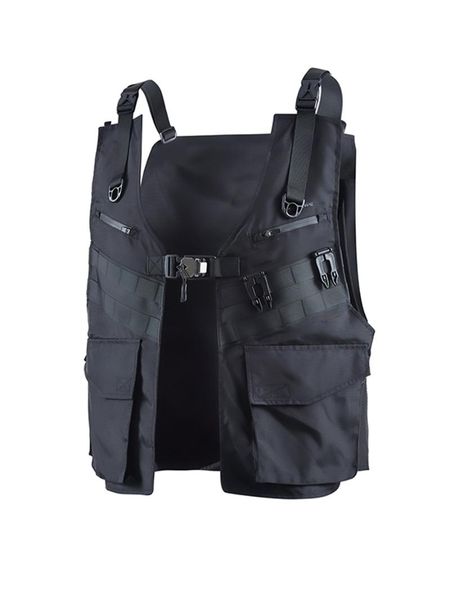 tactical vest catsstac front pockets molle techwear ninjawear outdoor streetwear men's vests, Black;white
tactical vest catsstac front pockets molle techwear ninjawear outdoor streetwear men's vests, Black;white