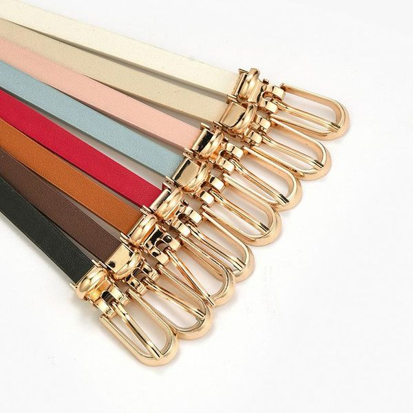 belts candy color metal buckle thin casual belt for women leather female straps waistband apparel accessories, Black;brown
belts candy color metal buckle thin casual belt for women leather female straps waistband apparel accessories, Black;brown