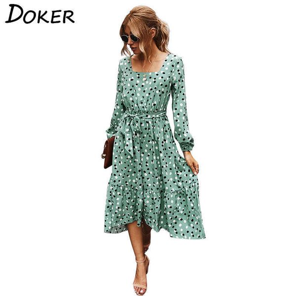 polka dot print square collar dres elegant summer casual loose irregular hem beach party female dresses 210604, Black;gray
polka dot print square collar dres elegant summer casual loose irregular hem beach party female dresses 210604, Black;gray