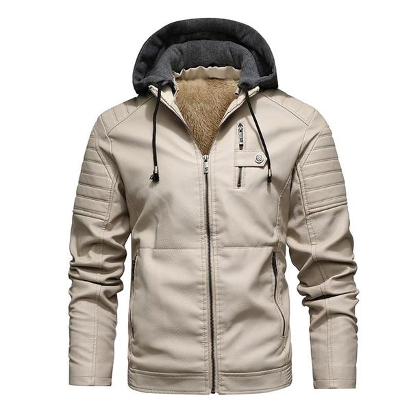 men's fur & faux kimsere mens winter warm leather jackets and coats biker outerwear fleece lined thick thermal motorcycle clothing, Black
men's fur & faux kimsere mens winter warm leather jackets and coats biker outerwear fleece lined thick thermal motorcycle clothing, Black