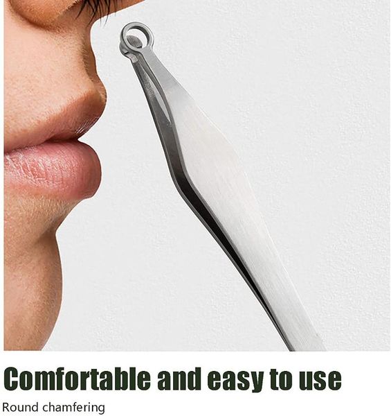 eyebrow tools & stencils universal nose hair trimming tweezers round tip tweezer perfectly stainless steel removal
eyebrow tools & stencils universal nose hair trimming tweezers round tip tweezer perfectly stainless steel removal