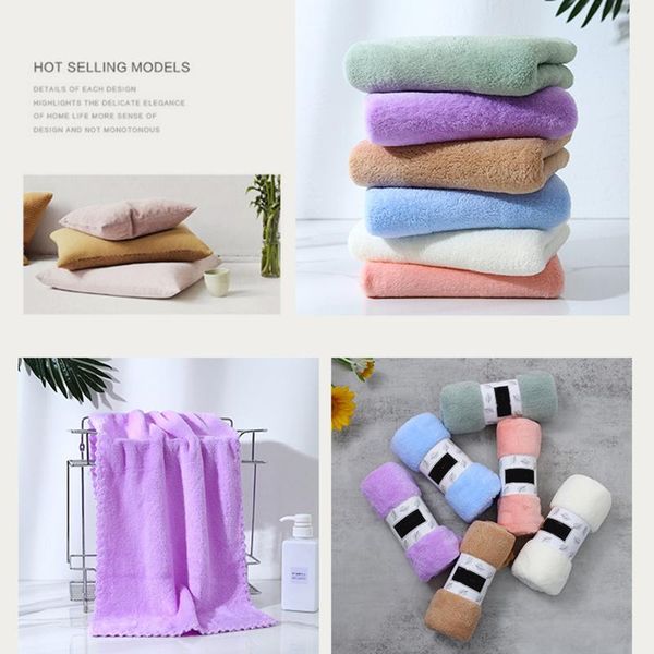 30*60cm soft corals fleece towel well-absorbing bath for home hand face shower won't solid colors dc120
30*60cm soft corals fleece towel well-absorbing bath for home hand face shower won't solid colors dc120