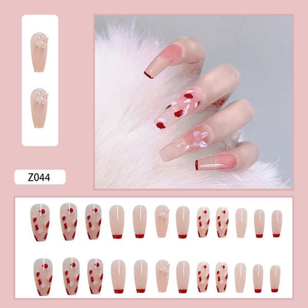 false nails 24 pcs/box nail detachable rhinestone coffin manicure tool wearable ballerina fashion artificial full cover tips, Red;gold
false nails 24 pcs/box nail detachable rhinestone coffin manicure tool wearable ballerina fashion artificial full cover tips, Red;gold