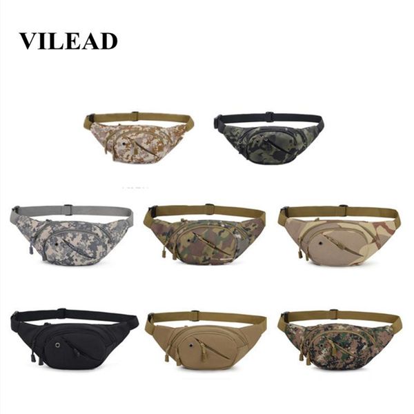 vilead camouflage nylon waterproof waist bag military outdoor tactical men women sports hiking backpack travel holder bags
vilead camouflage nylon waterproof waist bag military outdoor tactical men women sports hiking backpack travel holder bags