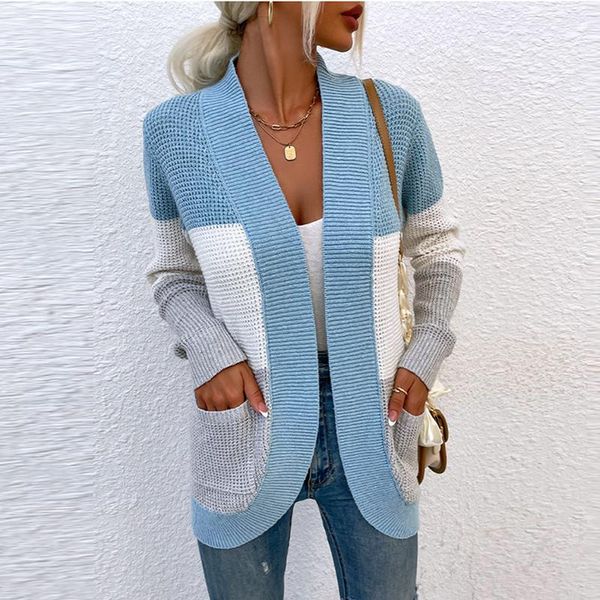 women's knits & tees fashion women autumn winter coats v-neck curved big pocket sweater casual loose long-sleeved cardigan coat warm, White
women's knits & tees fashion women autumn winter coats v-neck curved big pocket sweater casual loose long-sleeved cardigan coat warm, White