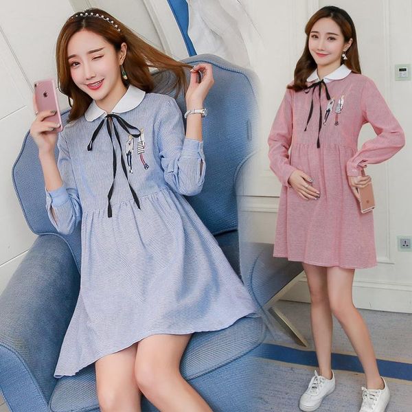 1786# maternity clothes spring autumn cotton long sleeves loose stylish dress pregnant women pregnancy dresses, White
1786# maternity clothes spring autumn cotton long sleeves loose stylish dress pregnant women pregnancy dresses, White