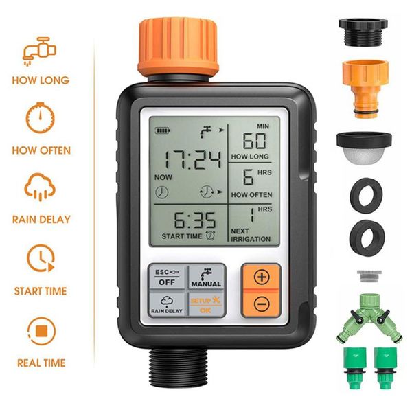 smart home control garden water timer ball valve automatic electronic watering irrigation controller system with 1/2 outlet
smart home control garden water timer ball valve automatic electronic watering irrigation controller system with 1/2 outlet