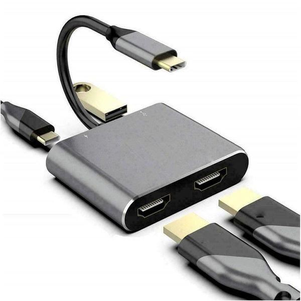audio cables & connectors type c to dual -compatible usb 3.0 pd converter 4 in 1 dock station hub 4k adapter cable for macbook huawei ma
audio cables & connectors type c to dual -compatible usb 3.0 pd converter 4 in 1 dock station hub 4k adapter cable for macbook huawei ma