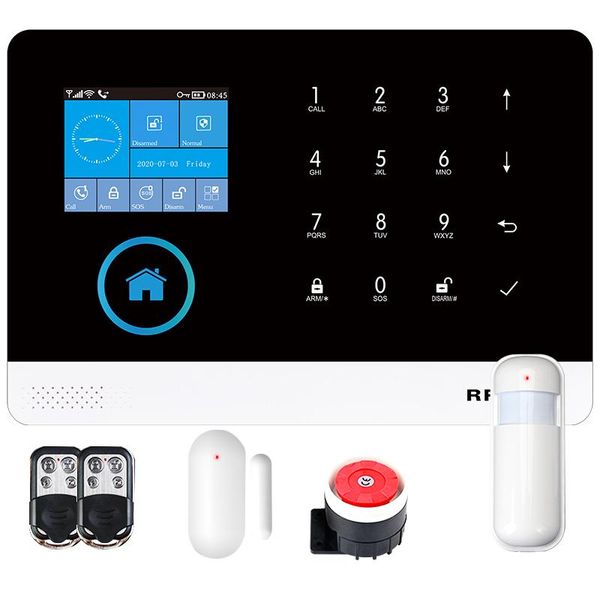 ellyson tuya gsm burglar alarm home balcony infrared sensor app remote control wireless wifi door and window systems 
ellyson tuya gsm burglar alarm home balcony infrared sensor app remote control wireless wifi door and window systems