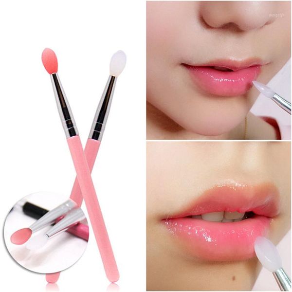 pcs makeup brushes soft silicone head plastic handle eye shadow lip applicator brush tools cosmetic applicators1
pcs makeup brushes soft silicone head plastic handle eye shadow lip applicator brush tools cosmetic applicators1