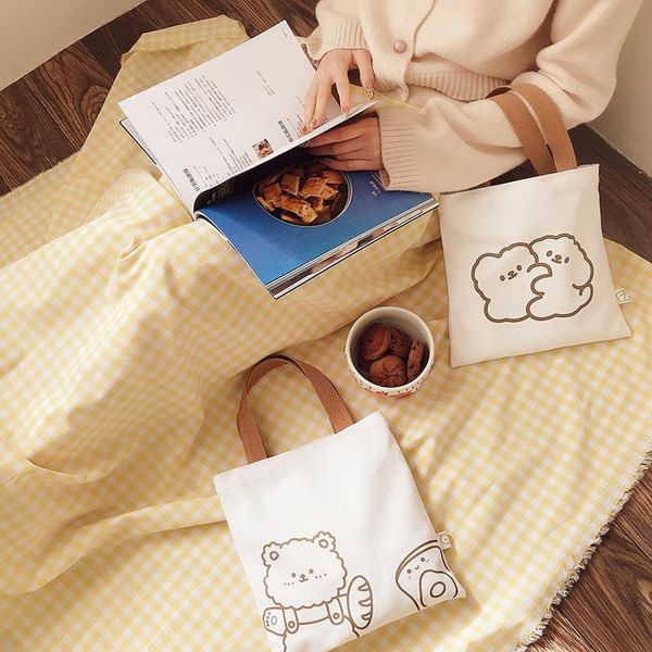 duffel bags women mini canvas handbag cute bear print small simple tote cotton cloth for shopping lovely decoration purse girls
duffel bags women mini canvas handbag cute bear print small simple tote cotton cloth for shopping lovely decoration purse girls