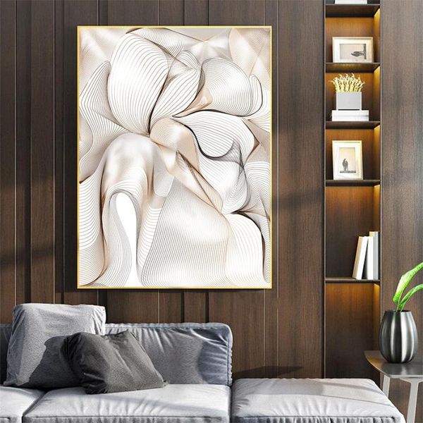 modern abstract silky beige painting on canvas print nordic poster wall art picture for living room home decor frameless paintings
modern abstract silky beige painting on canvas print nordic poster wall art picture for living room home decor frameless paintings
