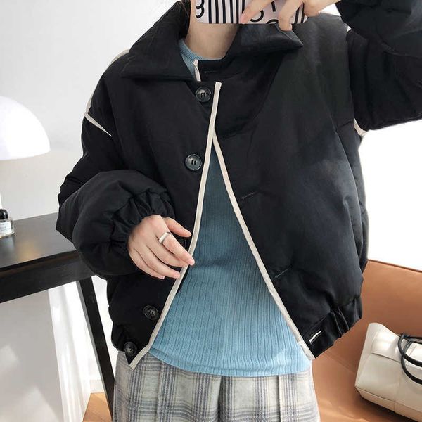 autumn fashion casual winter windbreaker coat women warm loose cotton coats long sleeve outerwear female 210607, Black
autumn fashion casual winter windbreaker coat women warm loose cotton coats long sleeve outerwear female 210607, Black