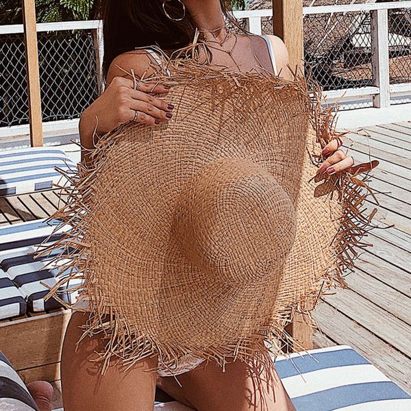 raffia summer natural suncap for women wide edge mode lint floppy shade straight hat girl outdoor vacation beach panama, Blue;gray
raffia summer natural suncap for women wide edge mode lint floppy shade straight hat girl outdoor vacation beach panama, Blue;gray