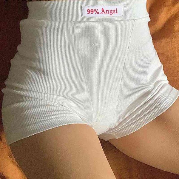yiciya new summer white letter embroidery biker ribber knit black high waist casual temperament shorts women 210304, White;black
yiciya new summer white letter embroidery biker ribber knit black high waist casual temperament shorts women 210304, White;black