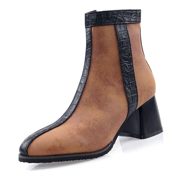 boots women's thick high heel ankle 2021 spring autumn stone ladies pumps round head simple color design office shoes, Black
boots women's thick high heel ankle 2021 spring autumn stone ladies pumps round head simple color design office shoes, Black