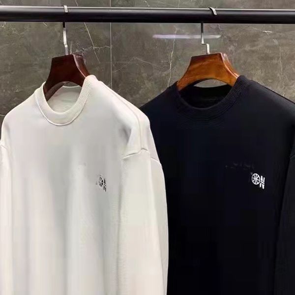 men's sweater new letter printing embroidery round neck pullover loose versatile male and female stars with the same jacket, Black
men's sweater new letter printing embroidery round neck pullover loose versatile male and female stars with the same jacket, Black