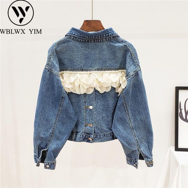 women's jackets spring women fashion print denim jacket diamonds beading washed jeans female long sleeve ripped coat streetwear, Black;brown
women's jackets spring women fashion print denim jacket diamonds beading washed jeans female long sleeve ripped coat streetwear, Black;brown