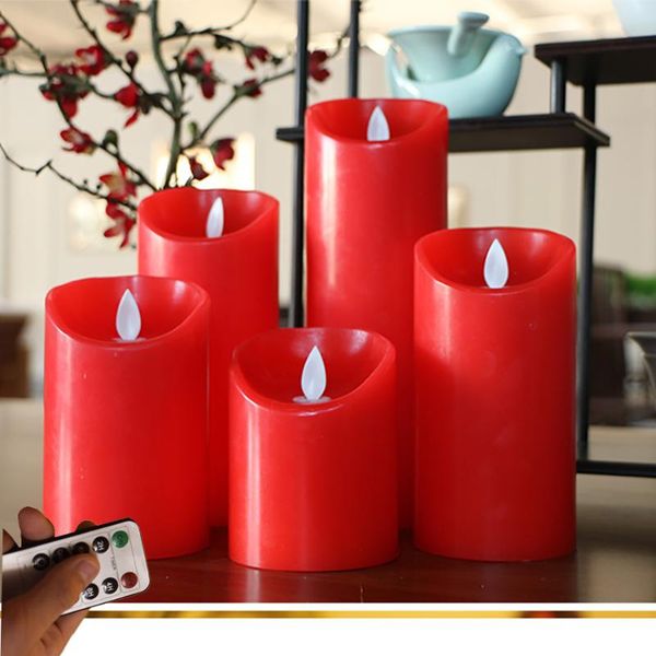 candles dancing flame electronic red candle light with remote control,wax pillar led for event,spa,bar table decoration
candles dancing flame electronic red candle light with remote control,wax pillar led for event,spa,bar table decoration