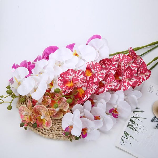 decorative flowers & wreaths 1 bundle 9 heads 3d latex butterfly orchid real touch fake phalaenopsis for wedding home christmas decoration a
decorative flowers & wreaths 1 bundle 9 heads 3d latex butterfly orchid real touch fake phalaenopsis for wedding home christmas decoration a