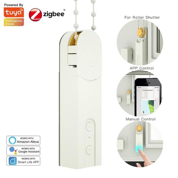 smart home control tuya zigbee electric shutter motor curtain roller window blinds work with alexa google assistant
smart home control tuya zigbee electric shutter motor curtain roller window blinds work with alexa google assistant