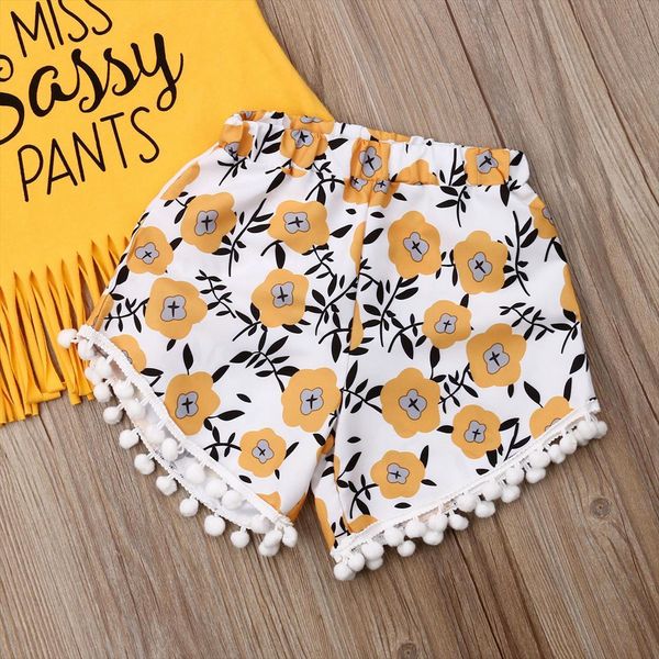 1 6years princess baby girl sweet sassy t shirt floral shorts outfits set clothes, White
1 6years princess baby girl sweet sassy t shirt floral shorts outfits set clothes, White
