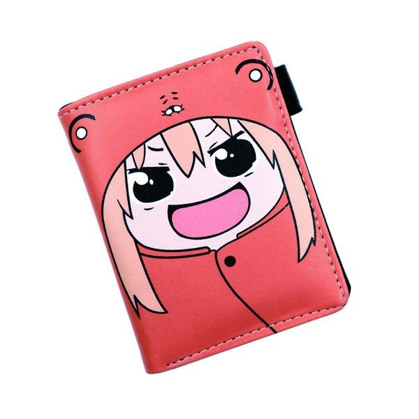 anime pu short yellow purse button wallet printed with doma umaru of himouto chan, Red;black
anime pu short yellow purse button wallet printed with doma umaru of himouto chan, Red;black