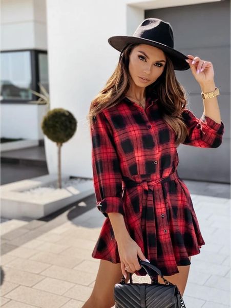 fashion shirt bandage woman summer 2021 update checkered pattern lady workplace loose edtion date clothes scotland lattice women's blou, White
fashion shirt bandage woman summer 2021 update checkered pattern lady workplace loose edtion date clothes scotland lattice women's blou, White