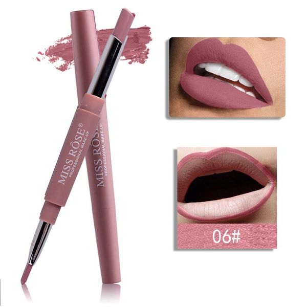 lip pencils miss rose 2 in 1 waterproof matte liner double-head moisturizing lipstick pencil makeup long lasting cosmetics tslm1
lip pencils miss rose 2 in 1 waterproof matte liner double-head moisturizing lipstick pencil makeup long lasting cosmetics tslm1