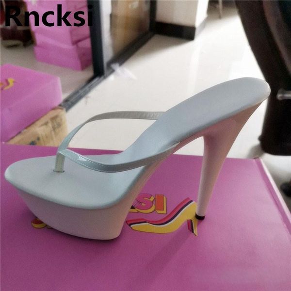 slippers rncksi summer fashion wedding shoes platform 15cm high-heeled women party starps, Black
slippers rncksi summer fashion wedding shoes platform 15cm high-heeled women party starps, Black