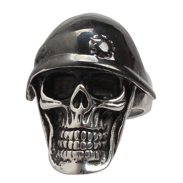 cluster rings kito europe jewelry oversized helmet soldiers titanium steel, Golden;silver
cluster rings kito europe jewelry oversized helmet soldiers titanium steel, Golden;silver