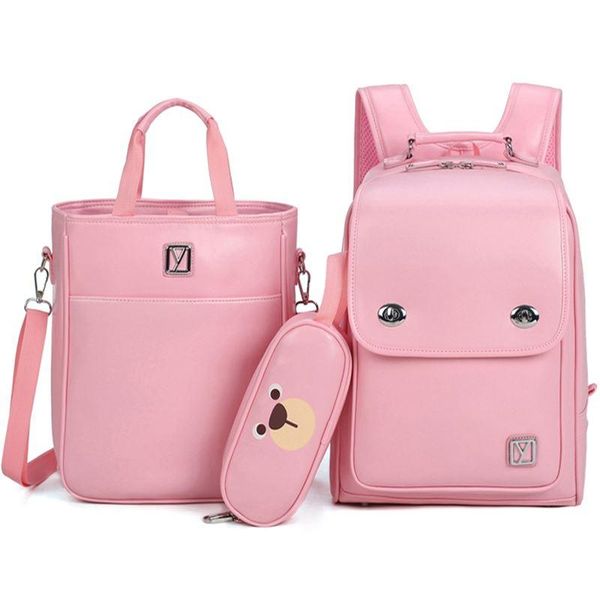 sets children school bags for boys girls pu schoolbag backpack waterproof satchel kids book bag mochila with child handbag
sets children school bags for boys girls pu schoolbag backpack waterproof satchel kids book bag mochila with child handbag
