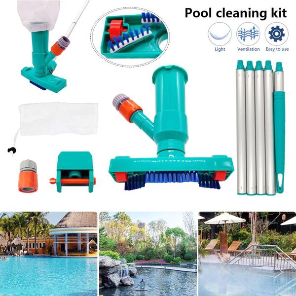 swimming pool vacuum cleaner cleaning disinfect tool suction head pond fountain spa brush with handle eu/us & accessories
swimming pool vacuum cleaner cleaning disinfect tool suction head pond fountain spa brush with handle eu/us & accessories