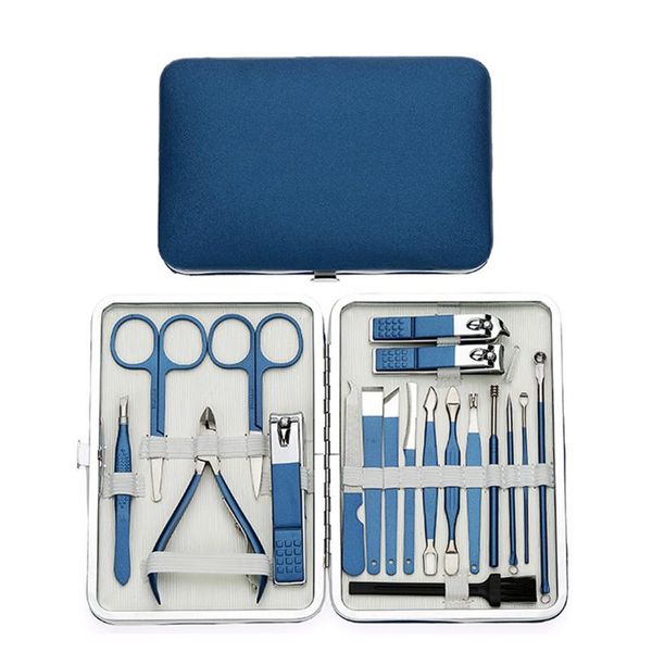 nail art kits blue manicure set 18 on manicur tools professional clippers kit pedicure stainless steel file scissors
nail art kits blue manicure set 18 on manicur tools professional clippers kit pedicure stainless steel file scissors