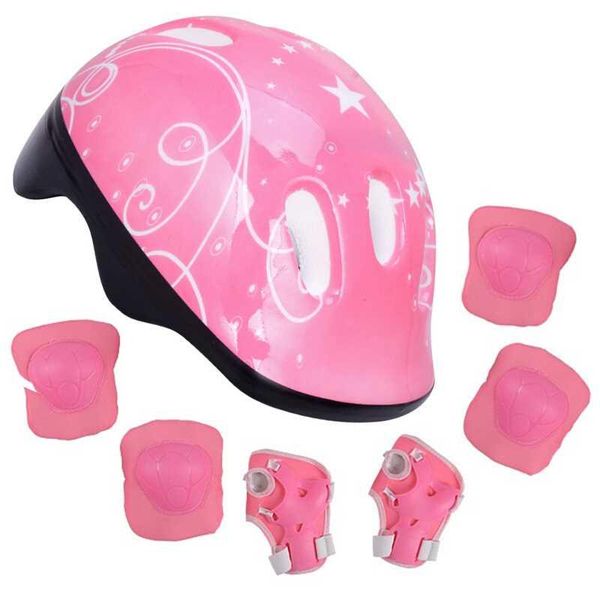 elbow & knee pads 7pcs/set kid roller skating skateboard adjustable wrist protective outdoor sports safety guard helmet children, Black;gray
elbow & knee pads 7pcs/set kid roller skating skateboard adjustable wrist protective outdoor sports safety guard helmet children, Black;gray
