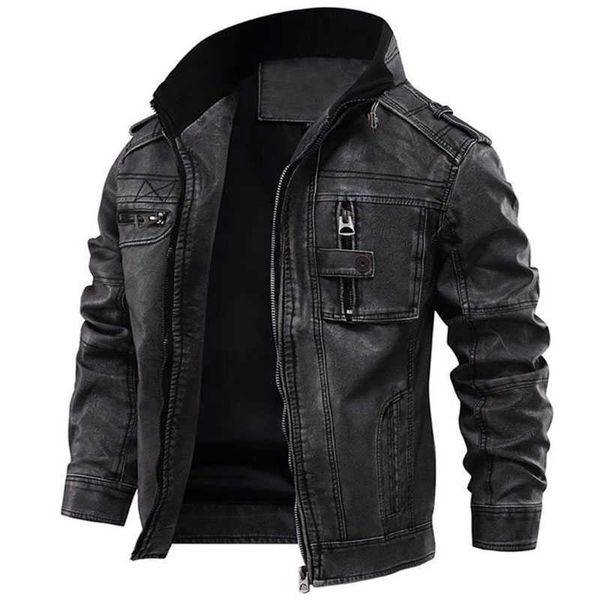 leather jacket man jackets male cool moto motorcycle outerwears jackets p0813, Black
leather jacket man jackets male cool moto motorcycle outerwears jackets p0813, Black