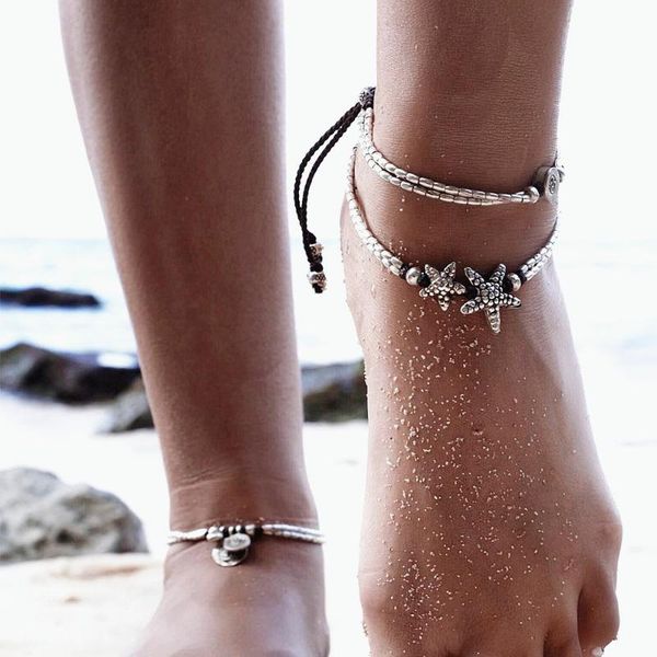 personality young style bohemian anklets vintage silver plated sun,elephant,round,starfish exquisite ocean beach women anklet, Red;blue
personality young style bohemian anklets vintage silver plated sun,elephant,round,starfish exquisite ocean beach women anklet, Red;blue