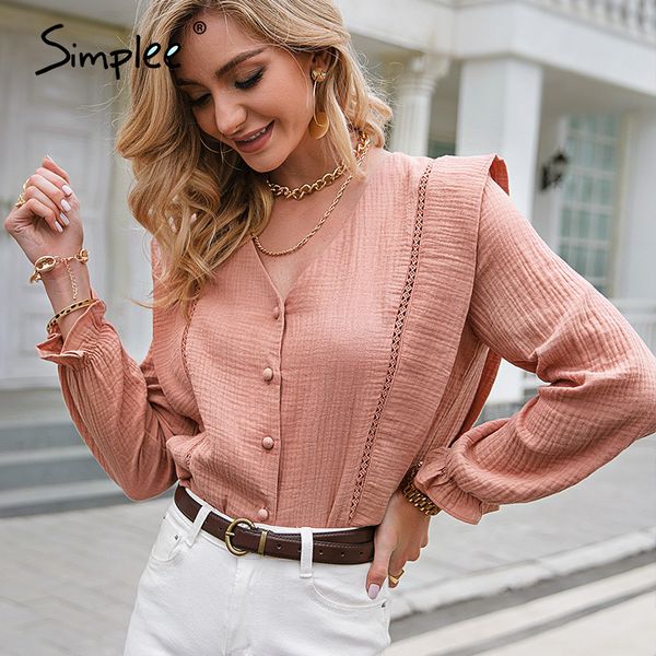 cotton solid v-neck long sleeve women casual spring summer stitching button shirts elegant office lady blouse 210414, White
cotton solid v-neck long sleeve women casual spring summer stitching button shirts elegant office lady blouse 210414, White